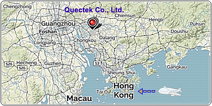 Quectek Factory Location Map